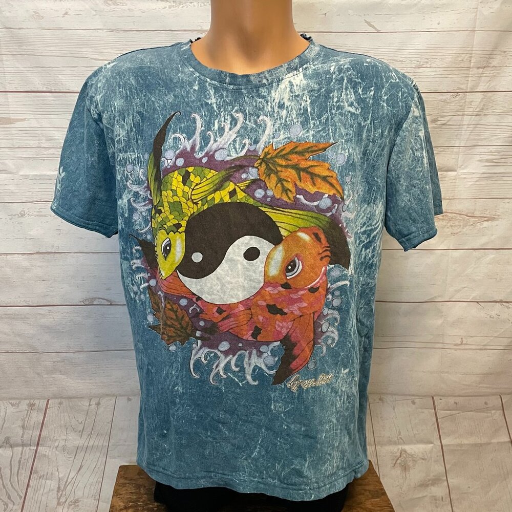 Tenzin L.A. by No Time Yin Yang Koi Fish Tee
